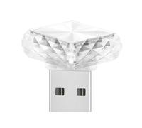 YPREWY Lampe LED USB 5 V pour intérieur de voiture et chambres à coucher, interrupteurs tactiles avec 6 couleurs et 4 effets d'éclairage pour chambre à coucher