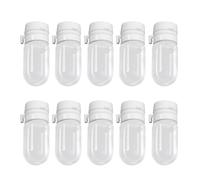 YPREWY Lot de 10 petites bouteilles en verre robuste de 2 ml pour un stockage facile des liquides, adaptées aux amateurs de beauté et aux voyageurs