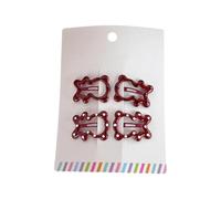 YPREWY Lot de 4 jolies pinces à cheveux des années 2000 - Barrettes à pois - Accessoire créatif pour photo