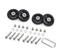 YPREWY Lot de 4 rouleaux de rechange pratiques pour valise, haute résistance, silencieux, accessoire pour remplacement de bagages, Modèle 17