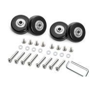 YPREWY Lot de 4 rouleaux de rechange pratiques pour valise, haute résistance, silencieux, accessoire pour remplacement de bagages, Modèle 7