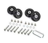 YPREWY Lot de 4 rouleaux de rechange pratiques pour valise, haute résistance, silencieux, accessoire pour remplacement de bagages, Modèle 41