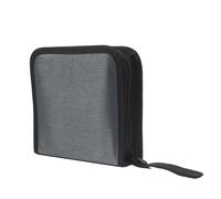 YPREWY Lot de 40 étuis de rangement en tissu mercerisé pour CD ou livret, gris