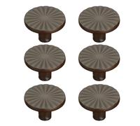 YPREWY Lot de 6 boutons de placard polyvalents en alliage de zinc avec motifs nordiques pour améliorer l'esthétique des placards et des commodes