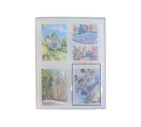 YPREWY Organiseur de cartes de poche 84/80/160, album photo de 7,6 cm, organiseur de cartes pour jeux photo de 7,6 cm, organiseurs de cartes à fermeture éclair