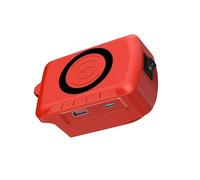 YPREWY Point de charge mobile 18 V 15 W appareil radio rapide avec USB USB CREATE Harbors pour smartphones électroniques télécommute base multiple