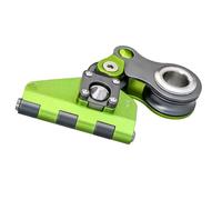 YPREWY Poulie d'escalade en aluminium résistant à la corrosion Outil d'expédition en plein air pour les grimpeurs professionnels et les amateurs de plein air Durabilité en alliage d'aluminium