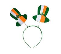 YPREWY Serre-tête à thème irlandais pour carnaval - Antidérapant - Chapeau trèfle - Pour fête de patricks