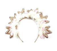 YPREWY Serre-tête plissé en forme de dentelle pour enfant - Pour la fête des enfants - Pour couple