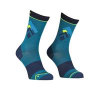 Ortovox - Alpine Light Comp Mid Socks - Chaussettes en laine mérinos homme Mountain Blue - 42 - 44