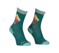 Ortovox - Women's Alpine Light Comp Mid Socks - Chaussettes en laine mérinos - EU 35-38 - pacific green