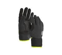 Ortovox - Gants légers et polyvalents - Fleece Grid Cover Glove M Black Raven pour Homme en Laine - Taille S - Noir Noir S