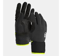 Ortovox - Gants légers et polyvalents - Fleece Grid Cover Glove M Black Raven pour Homme en Laine - Taille XL - Noir Noir XL