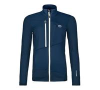 YPSILANTI FLEECE GRID JACKET W - C: deep ocean_ T: L