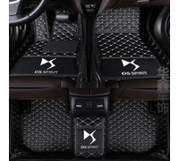YPXHCZYJ Voiture Tapis Sol pour DS 7 DS7 Crossback 2018-2022 2023 2024 Moquettes sur Mesure Tous Temps ImperméAble AntidéRapant Voiture Tapis de Sol Accessoires,Black Beige