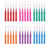 YPYMOD 30 Brossettes Interdentaire, Outil de Nettoyage Dentaire, Intervalles de Nettoyage, Maintien de la Santé Bucco-Dentaire(6.5cm)