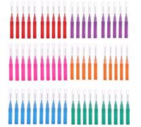 YPYMOD 60 Brosses Interdentaires, Outil de Nettoyage Dentaire, Intervalles de Nettoyage, Maintien de la Santé Bucco-Dentaire(6.5cm)