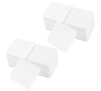 YPYMOD 600 Pièces Lingettes Coton Ongles Non Pelucheux, Non Tissé Wipes pour Vernis à Ongles Nail Remover, Tampons en Coton pour le Dissolvant D'ongles(Blanc)