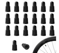 YPYMOD Bouchons de Valve de Vélo, 20pcs Plastique Français Durable Réutilisable Bouchons de Poussière de Vélo pour Vélos de Montagne, Vélos de Course, Vélos de Touring et Vélos Pliants etc