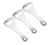 YPYMOD Lot de 3 Ouvre-Bouteilles en Acier Inoxydable, Ouvre-Bouteille de Bière, Ouvre-Bouteille de Bière pour La Maison (Longueur 9,3cm,Largeur 3,5cm)