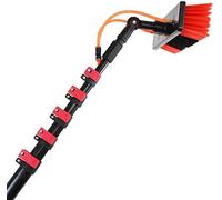 YQ&TL Perche Tige Télescopique Brosse de Nettoyage Solaire Panneaux Fenêtre Nettoyage Kit,3.6M-11M pour Nettoyage Panneaux solaires, Bâtiments De Grande Hauteur Et Les Gros Véhicules 6m