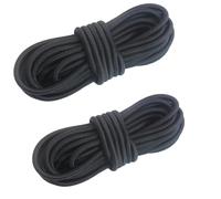 YQBFTC Tendeur Elastique, 3 mm x 10 m Sandow Elastique avec 15PCS Boules, Tendeur Caoutchouc pour Pavillon Bâche Camping Tente Rideaux Harnais d’Extension