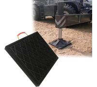 YQCXG Coussinets de stabilisation pour grue - Blocs de nivellement pour grue et remorque, tapis de stabilisation robuste pour camions à benne, remorquage, naufrageurs, avec tapis de nivellement de