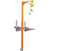 YQCXG Grue de Levage pour Installation de climatiseur, treuil Manuel autobloquant + Support Pliable MINGPING