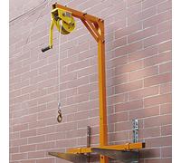 YQCXG Outil de Levage pour Installation extérieure de climatiseur, Grue de Levage, treuil Manuel en Acier Inoxydable, Support de Grue extérieure