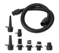 Yqhugbc Adaptateur De Pompe Sup, Adaptateur De Kayak, Tuyau Gonflage Spa Intex, Adaptateur Gonfleur Paddle, Adaptateur de Pompe Gonflable, avec 7 Buse de Valve d'air, pour Paddle,Kayak,Dériveur