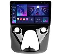 YQINGQ Autoradio Android pour Peugeot 108 Toyota aygo b40 2014 2015 2016-2021, 9'' Écran Tactile capacitif Bluetooth Auto Radio Lecteur de Voiture Mirrorlink Fonction Bluetooth RDS AM FM USB