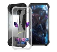 YQINHHME Coque pour 8849 Tank 4 Pro (6.73 Pouces), Anti-Rayures Anti-Chute Silicone Souple Housse Etui Mince Transparent TPU Bumper Case Cover pour 8849 Tank 4 Pro - DUO4