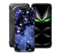YQINHHME Coque pour Blackview Fort 1 (6.56"), Anti-Choc et Anti-Rayures Etui de Protection Ultra-Fin Noir Souple Silicone TPU Bumper Housse Case pour Blackview Fort 1 - XT149