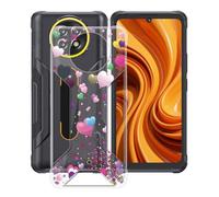 YQINHHME Coque pour Cubot Kingkong Ace 5 (6.75 Pouces), Anti-Rayures Anti-Chute Silicone Souple Housse Etui Mince Transparent TPU Bumper Case Cover pour Cubot Kingkong Ace 5 - Ballon Rose