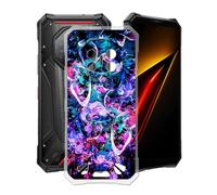 YQINHHME Coque pour Doogee S300 Pro 5G (6.78 Pouces), Anti-Rayures Anti-Chute Silicone Souple Housse Etui Mince Transparent TPU Bumper Case Cover pour Doogee S300 Pro 5G - Vif