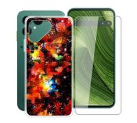 YQINHHME Coque pour Fairphone Gen 6 (6.31") avec Verre Trempé Protecteur D'écran, Transparent Antichoc et Anti-Rayures Case Souple Silicone TPU Housse Etui pour Fairphone Gen 6 - XT147