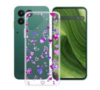 YQINHHME Coque pour Fairphone Gen 6 (6.31 Pouces), Anti-Rayures Anti-Chute Silicone Souple Housse Etui Mince Transparent TPU Bumper Case Cover pour Fairphone Gen 6 - Bulle d'amour