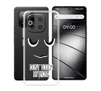 YQINHHME Coque pour Gigaset GS6 Pro (6.67 Pouces), Anti-Rayures Anti-Chute Silicone Souple Housse Etui Mince Transparent TPU Bumper Case Cover pour Gigaset GS6 Pro - DUO6
