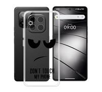 YQINHHME Coque pour Gigaset GS6 Pro (6.67 Pouces), Anti-Rayures Anti-Chute Silicone Souple Housse Etui Mince Transparent TPU Bumper Case Cover pour Gigaset GS6 Pro - DUO5