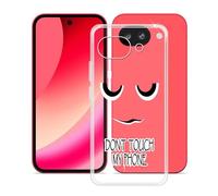 YQINHHME Coque pour Google Pixel 10a (6.30 Pouces), Anti-Rayures Anti-Chute Silicone Souple Housse Etui Mince Transparent TPU Bumper Case Cover pour Google Pixel 10a - DUO6