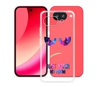 YQINHHME Coque pour Google Pixel 10a (6.30 Pouces), Anti-Rayures Anti-Chute Silicone Souple Housse Etui Mince Transparent TPU Bumper Case Cover pour Google Pixel 10a - DUO4