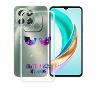 YQINHHME Coque pour Honor X6b Plus JDY-LX3 (6.56 Pouces), Anti-Rayures Anti-Chute Silicone Souple Housse Etui Mince Transparent TPU Bumper Case Cover pour Honor X6b Plus JDY-LX3 - DUO4