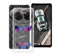 YQINHHME Coque pour IIIF150 Air3s (6.60 Pouces), Anti-Rayures Anti-Chute Silicone Souple Housse Etui Mince Transparent TPU Bumper Case Cover pour IIIF150 Air3s - DUO4