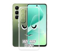 YQINHHME Coque pour Infinix Hot 60 (6.70 Pouces), Anti-Rayures Anti-Chute Silicone Souple Housse Etui Mince Transparent TPU Bumper Case Cover pour Infinix Hot 60 - DUO6