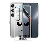 YQINHHME Coque pour Nubia Neo 5 GT (6.80 Pouces), Anti-Rayures Anti-Chute Silicone Souple Housse Etui Mince Transparent TPU Bumper Case Cover pour Nubia Neo 5 GT - DUO5
