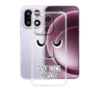 YQINHHME Coque pour OnePlus 15 (6.78 Pouces), Anti-Rayures Anti-Chute Silicone Souple Housse Etui Mince Transparent TPU Bumper Case Cover pour OnePlus 15 - DUO6