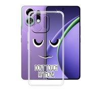 YQINHHME Coque pour Oppo K13 Turbo Pro (6.80 Pouces), Anti-Rayures Anti-Chute Silicone Souple Housse Etui Mince Transparent TPU Bumper Case Cover pour Oppo K13 Turbo Pro - DUO6