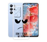YQINHHME Coque pour Oukitel C1 Pro (6.52 Pouces), Anti-Rayures Anti-Chute Silicone Souple Housse Etui Mince Transparent TPU Bumper Case Cover pour Oukitel C1 Pro - DUO5