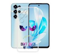 YQINHHME Coque pour Oukitel C68 (7.20 Pouces), Anti-Rayures Anti-Chute Silicone Souple Housse Etui Mince Transparent TPU Bumper Case Cover pour Oukitel C68 - DUO4