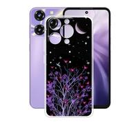 YQINHHME Coque pour Oukitel C69 (7.20 Pouces), Anti-Rayures Anti-Chute Silicone Souple Housse Etui Mince Transparent TPU Bumper Case Cover pour Oukitel C69 - Nuit Tranquille